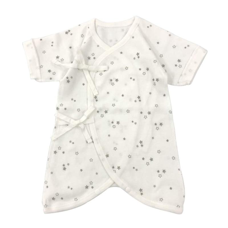 (チャックルベビー) chuckle BABY ベビー服 赤ちゃん 服 ベビー 新生児肌着 コンビ肌着 低体重 未熟児 低出生体重児 男の子 女の子 新生児 40 50 低体重児星柄新生児コンビ肌着 P6707