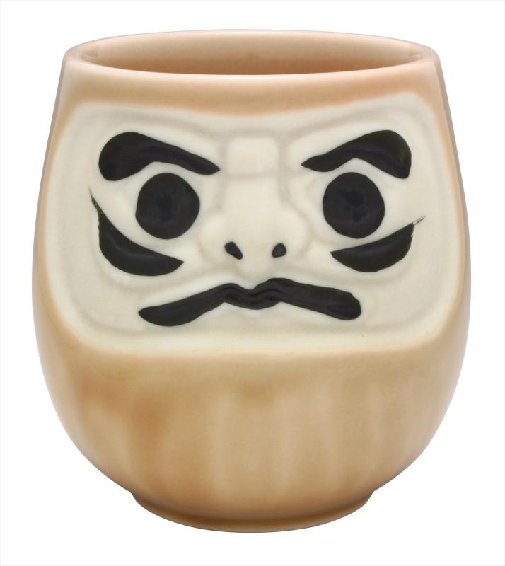 かじゅあるらいふ(Kakuni) 湯呑み 240ml 美濃焼 風水だるま 湯呑