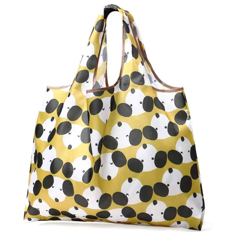 [reiri] エコバッグ 折りたたみ 人気 コンパクト 収納 おおきめ えこばっく おしゃれ 洗える