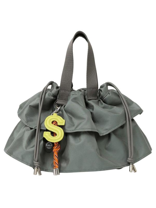 [シップス フォー ウィメン] SHIPS for women ショルダーバッグ WEB先行 WEB チャーム 付き フリル 巾着 ショルダー レディース 310001280