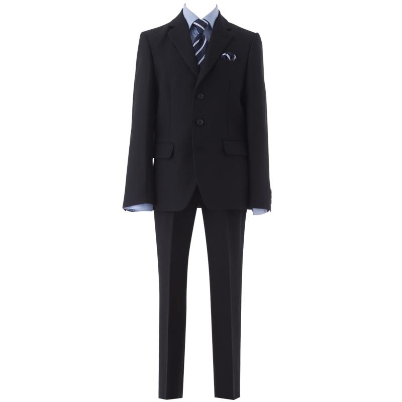 [オリバーハウス] 卒業式 スーツ 男子 フォーマルスーツ 5点セット 小学校 男の子 小学生 ウエスト調節可 子供服 ジュニア ボーイズ E体サイズ