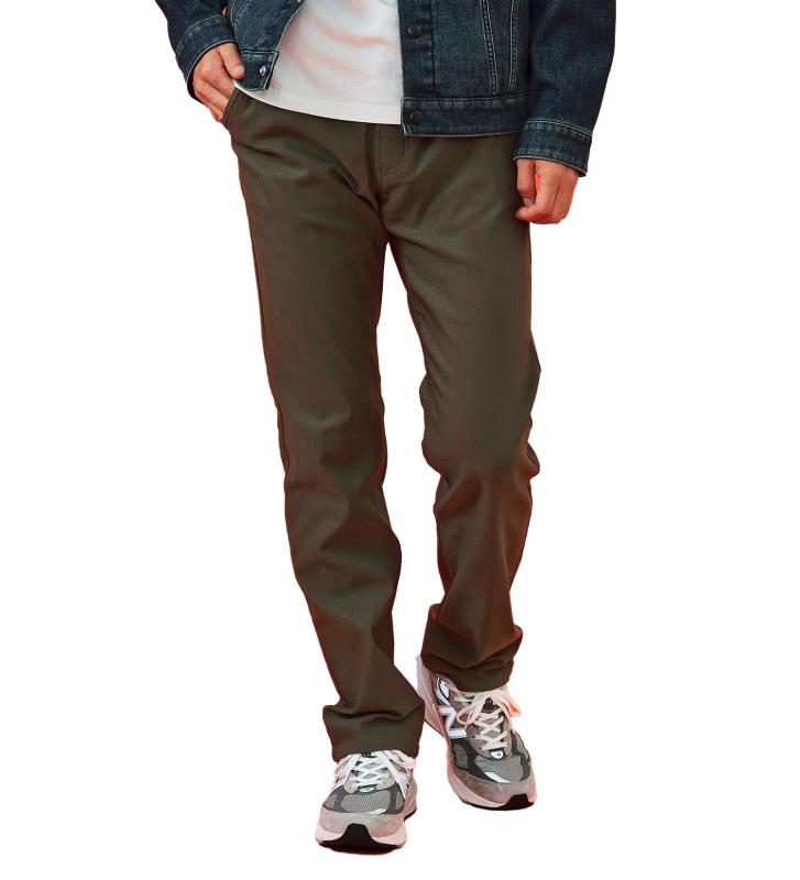 EDWIN(エドウィン) ジーンズ【冬用】 WILD FIRE 403 ストレート チノパンツ 暖パンツ メンズメンズ