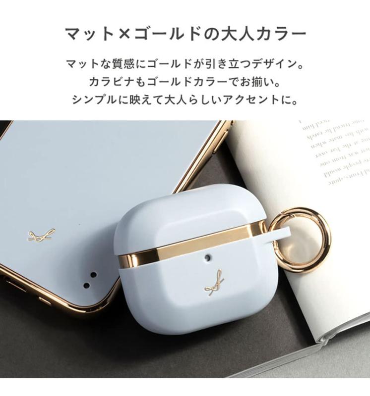 salisty AirPods Pro 第2世代/第1世代 専用 ケース マットカラー耐衝撃