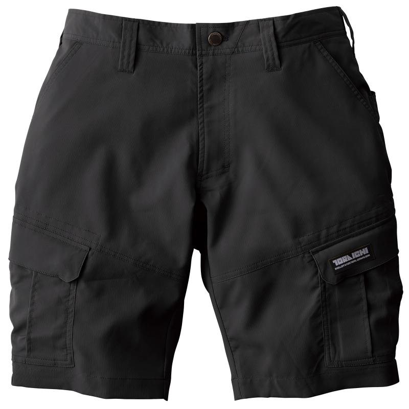 [武蔵野ユニフォーム] 寅壱 カーゴハーフパンツ 1213-241 吸汗速乾 ストレッチ軽量 再帰性反射 半ズボン TORA<127-1213-241>