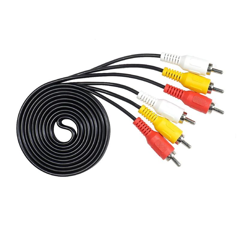 ビートソニック RCAケーブル RCA15 : AVケーブル 1.5m ニッケルメッキ端子 スタンダード AVケーブル 映像/音声入出力機器用