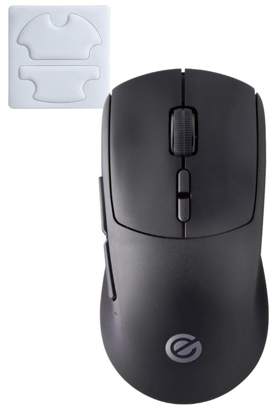 エレコム ワイヤレス ゲーミングマウス V custom 充電式 無線 2.4GHz / 有線 両対応 54g 軽量設計 12000DPI 300IPS 35G つまみ持ち用 ブラック M-VM510BK