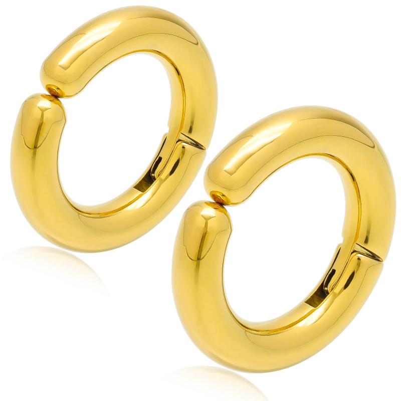[Adelina Style] フェイクピアス ノンホールピアス イヤリング イヤーカフ 人気 1ペア メンズ レディース 挟むだけ 簡単 ピアス 金属アレルギー対応