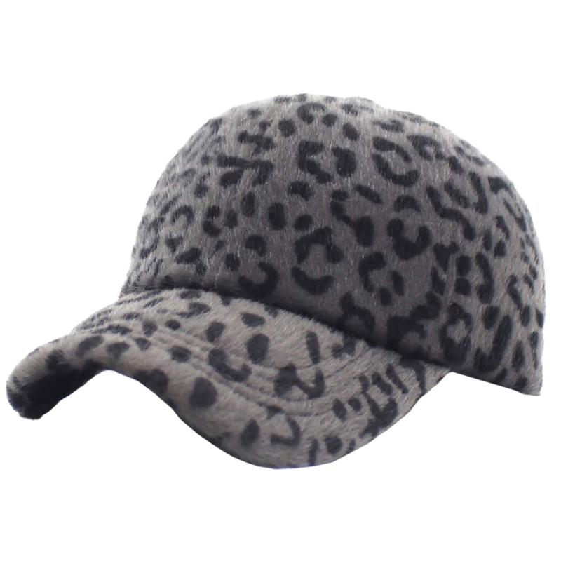 WHITE FANG(ホワイトファング) 帽子 ヒョウ柄 キャップ アニマル おしゃれ 起毛 カジュアル メンズ レディース CA440