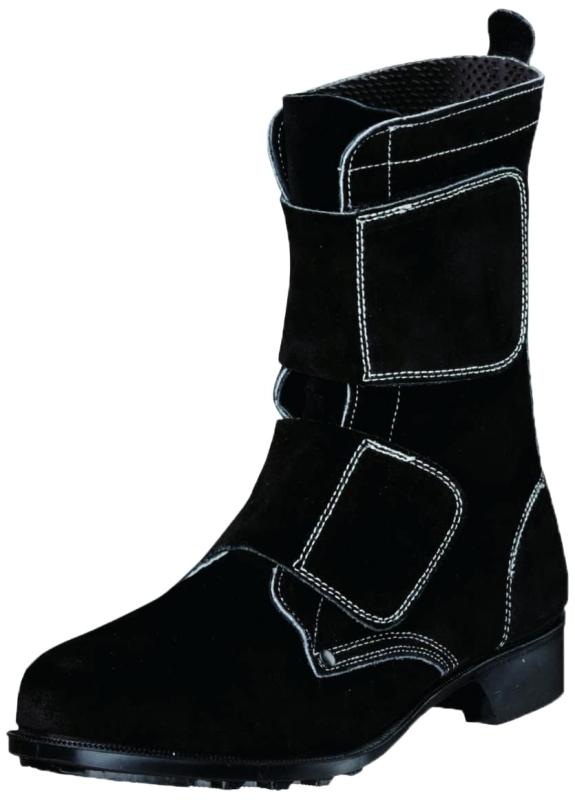 DONKEL(ドンケル) メンズ T-5ベロア安全靴 ブーツ 耐熱 溶接 高炉 旋盤前等 JIS T8101革製S種合格品(V式)