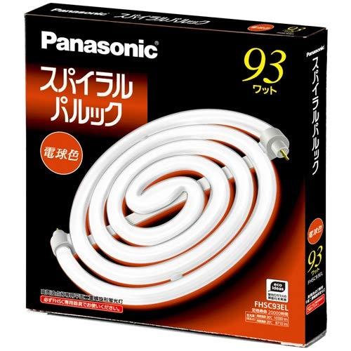 乐天商城 - パナソニック スパイラルパルック蛍光灯 丸形 93形 3波長形電球色 FHSC93EL