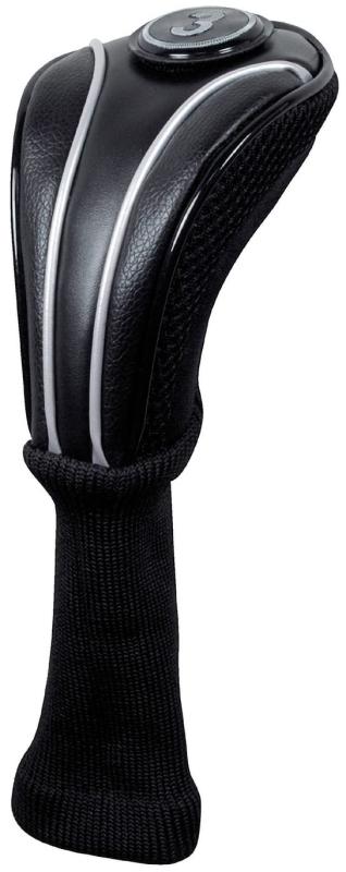 LEZAX(レザックス) TEE-OFF ヘッドカバー ユーティリティ用 TOHC-6553 ブラック×シ...