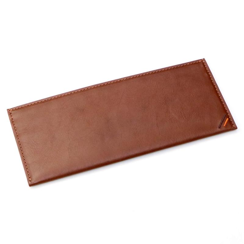 乐天商城 - [革職人 LEATHER FACTORY] 革職人 Dualline (デュアルライン) 財布 メンズ 長財布 薄型 本革 栃木レザー 小銭入れなし フタもマチもない 薄長財布
