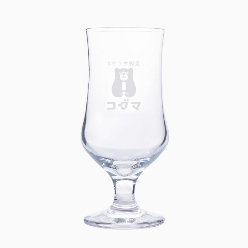 PEAKS&TREES 플로트 글라스 크림 소다 레트로 다방 집 카페 고구마 식기 컵 다리 첨부 고블렛 아이스 커피 방문객용 강화 유리 일본제 화장품 상자 들어가