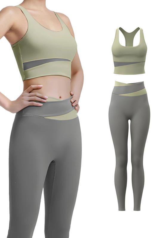Rakuten - [vimare] セットアップ スポーツウェア レディース ブラ レギンス 上下セット ヨガパンツ ピラティス ジムトップス ランニング ウォーキング フィットネス ワークアウト ダイエット 動きやす