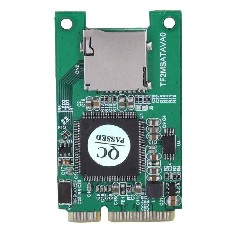 DELL - Fosa PC用 ミニPCI-E mSATA SSDアダプタコンバータへのマイクロSD TFカード
