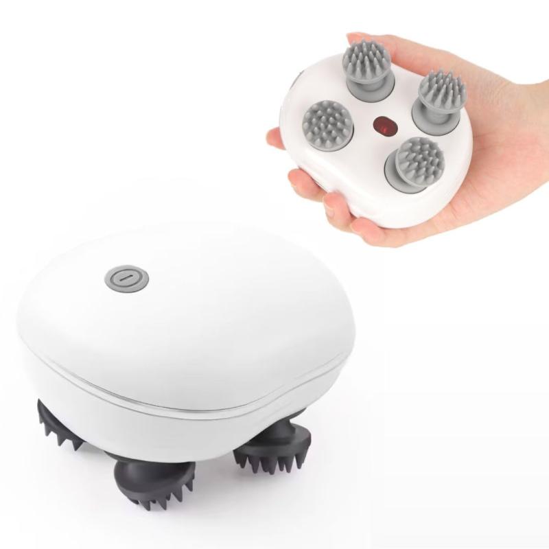 わたらせ安心堂 電動頭皮ブラシ シャンプーブラシ 回転式 白髪 ヘアケア スカルプブラシ 頭皮 毛穴 スキンクリーニングブラシ 生活防水 お風呂で使える WH-72S