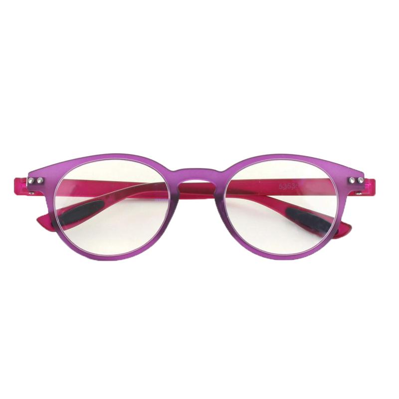 Rakuten - 老眼鏡 ブルーライトカット 携帯 軽量 おしゃれ ボストン colorfulook (カラフルック 軽量 形状記憶 フレーム) 5351-05
