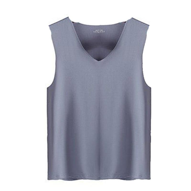 [Schicksal.] メンズファッション シームレスアイスインナー シームレス メンズ インナーシャツ トップス タンクトップ 下着 男性 紳士 Vネック 夏 肌着