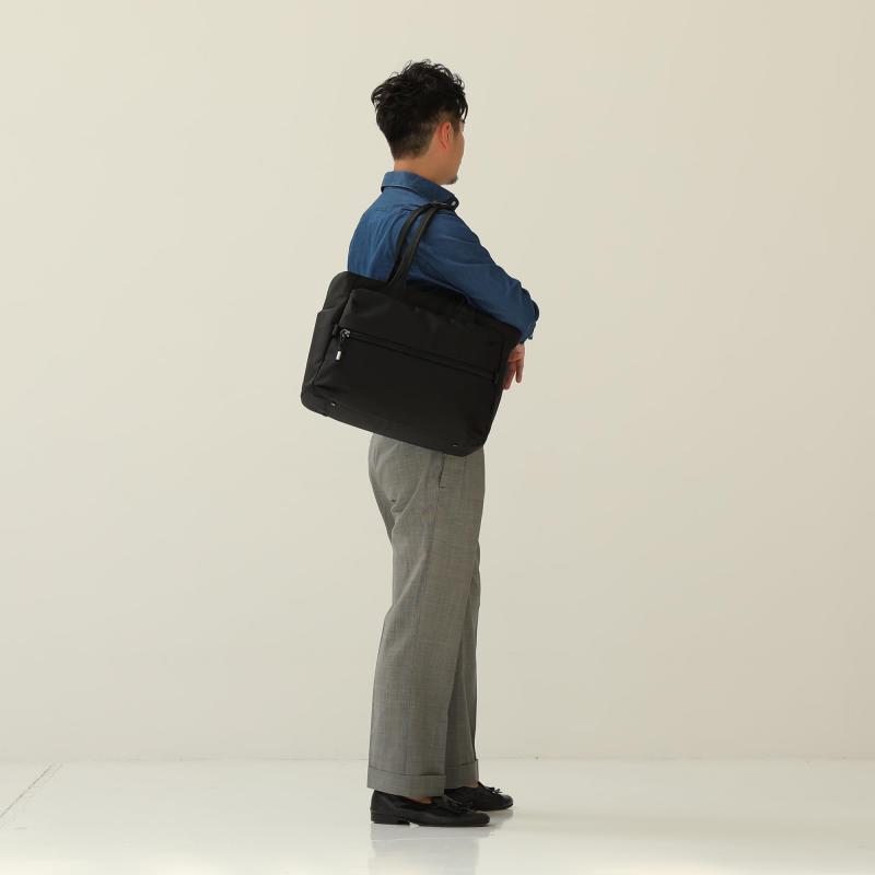 [エース] トートバッグ ビジネス メンズ B4収納可 14.0inchPC対応 【ポケット豊富で 軽量】 セットアップ可能 ナイロン製 「シアズ」 No.10363 No.10373