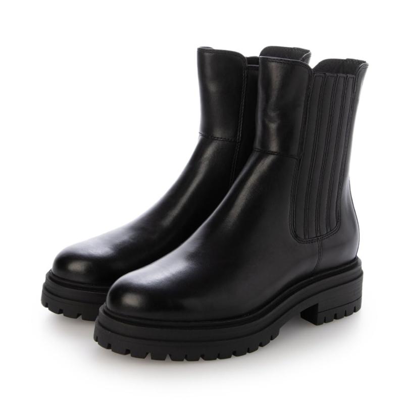 EVOL(イーボル) レディース サイドゴアショートブーツファッションブーツ