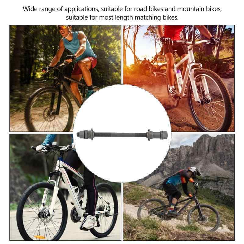 マウンテンバイク用後輪クイックリリースハブ中空軸自転車の交換部品高強度クロモ...
