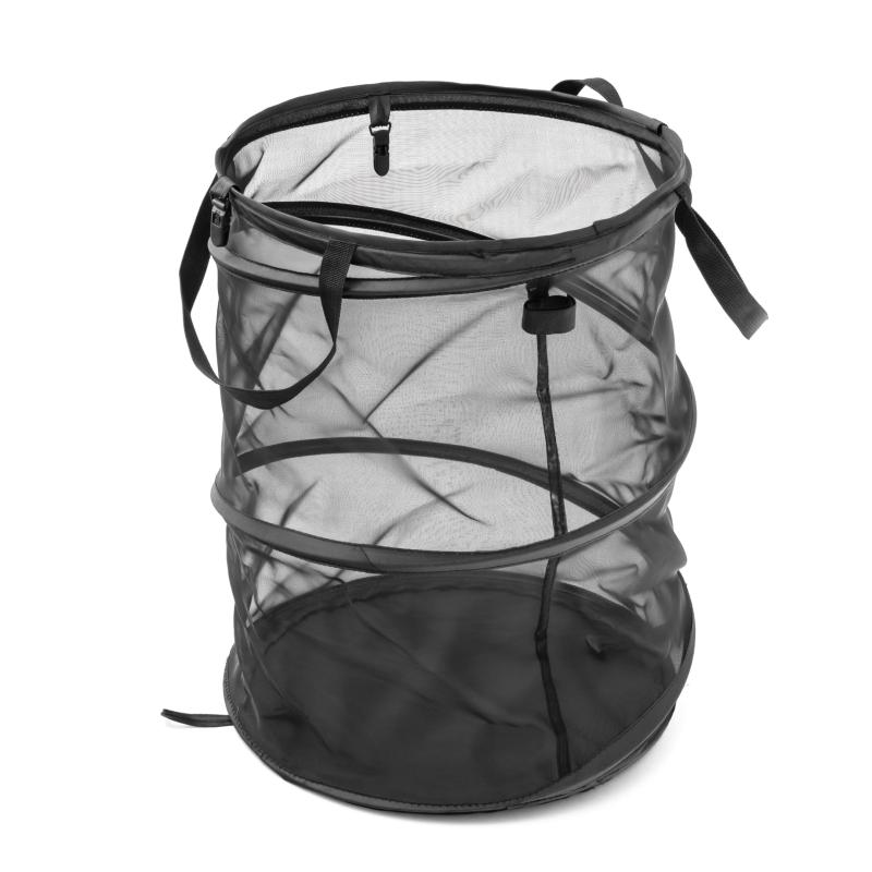 武田コーポレーション 【ダストボックス・ゴミ箱・アウトドア】 ブラック 42×42×5cm 折りたたみ式ダストボックス N3-OD42BK