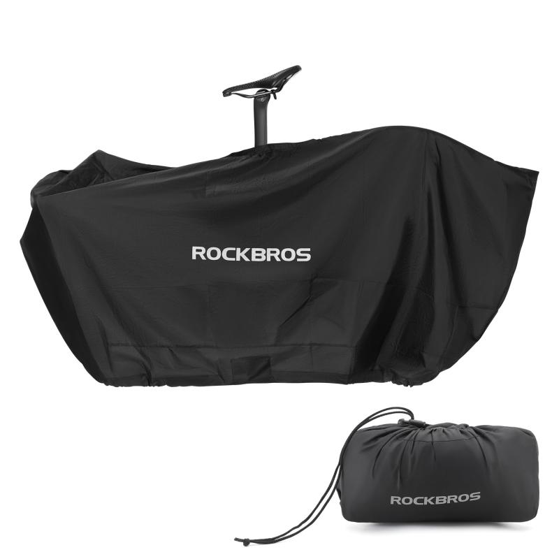 ROCKBROS 自転車輪行袋 輪行バッグ コンパクト 軽量 防水 横型 前輪外し 肩紐 27.5イ ...