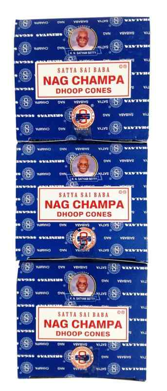 SATYA サイババナグチャンパコーン 3個セット