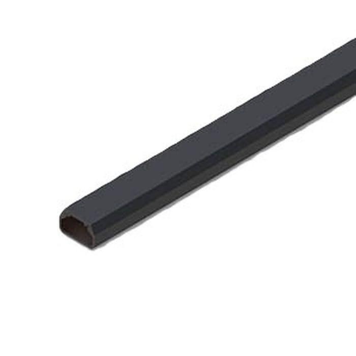 Rakuten - マサル工業 テープ付ニュー・エフモール 2号 ブラック色 SFT2W