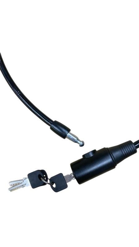 トップ(Top) カテナチオワイヤーロック／BK 60センチ 10mmx600mm black ブラック ...