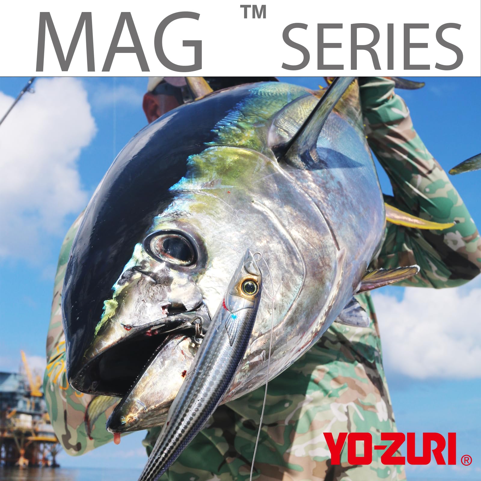 YO-ZURI(ヨーヅリ) ソルトルアー マグスピード シンキング 120mm カラー:パールレッドヘッド 重心移動