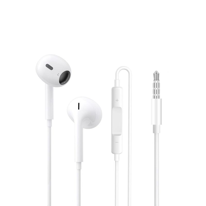 Rakuten - イヤホン 有線 3.5mm 4極ジャック インナーイヤー型 有線 クリアな通話&雑音なし マイク付き 絡み防止。 イヤホン テレワーク在宅勤務 パソコン PC 全ての3.5mmインターフェース機器に対応