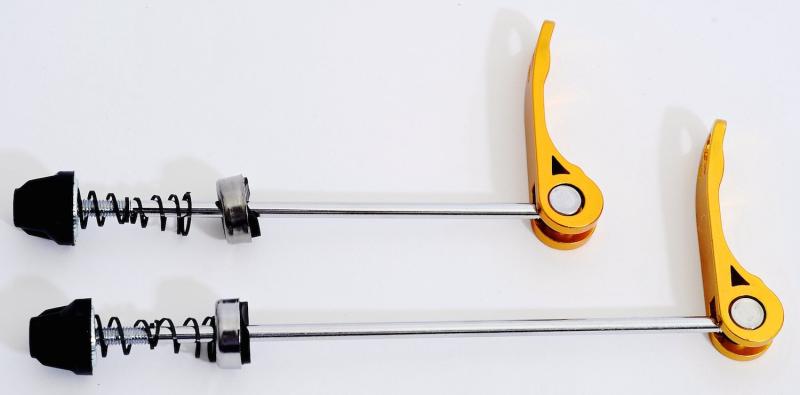 【SCGEHA】 ロードバイク クイックリリース 前後セット 自転車 フロント100mm 42g リア135mm 47g