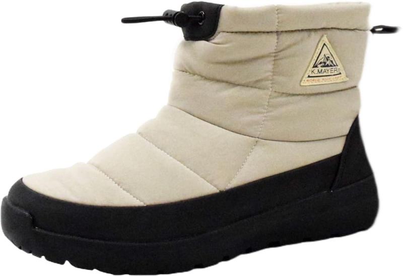 [クリフメイヤー] 防水 防滑 防寒 スノー ブーツ (ドローコード) レディース