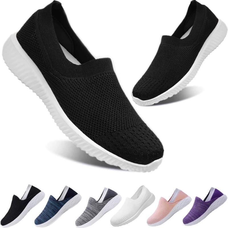 [todaysunny] スニーカー レディース スリッポン ナースシューズ 婦人靴 カジュアルシューズ 超軽量 ウォキングシューズ 通気性 大きいサイズ スニーカー