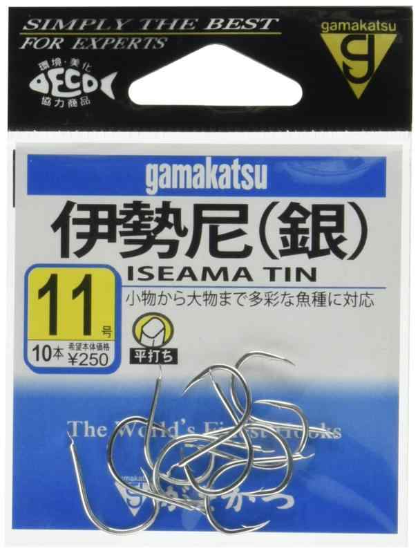 がまかつ(Gamakatsu) 伊勢尼 (銀) 釣り針 各種