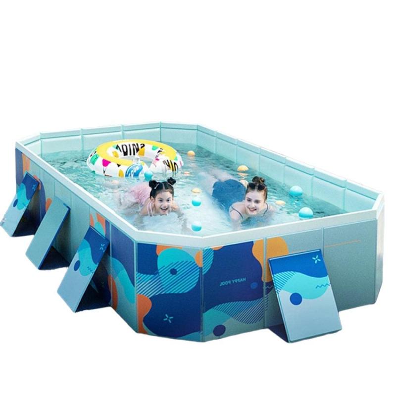 Aculldo プール 空気入れ不要 折りたたみ式 ビニールプール 簡易型 子供用 ペット用バスグッズ 家庭用 ファミリー ボールハウス 犬猫 お風呂用 持ち運び便利 収納便利 水遊び 芝生遊び 室内