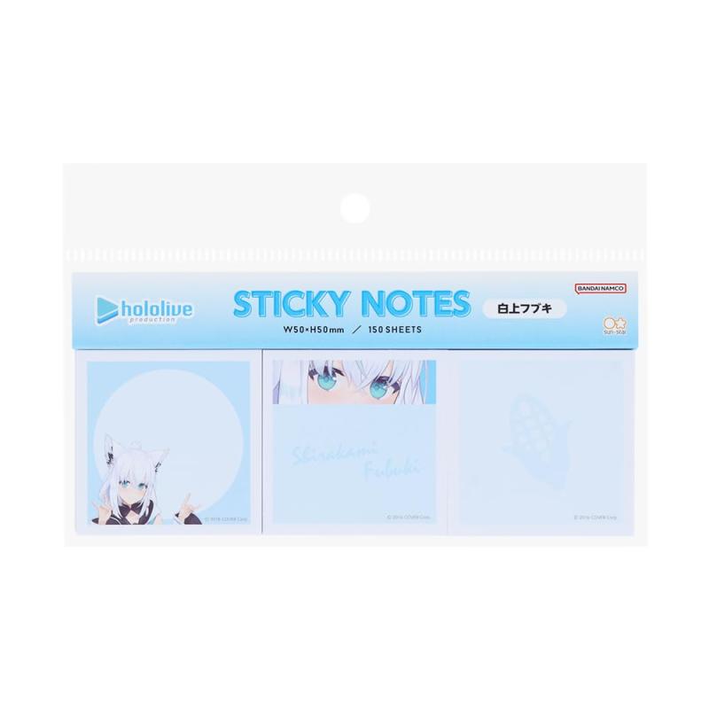 Rakuten - サンスター文具(Sun-Star Stationery) ホロライブ 付箋 スクエア hololive Vtuber 白上フブキ S2846446