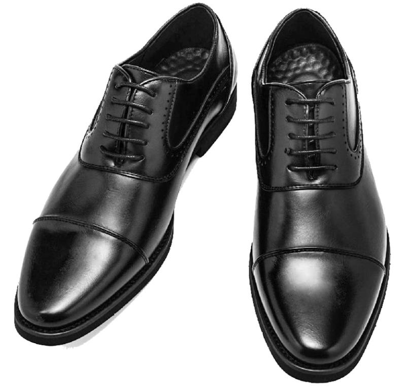 [todaysunny] ビジネスシューズ メンズ 革靴 紳士靴 黒 皮靴 ウォーキング ドレスシューズ 内羽根 ストレートチップ ロングノーズ モンクストラップレースアップ シューズ 軽量 防滑 防臭 通気