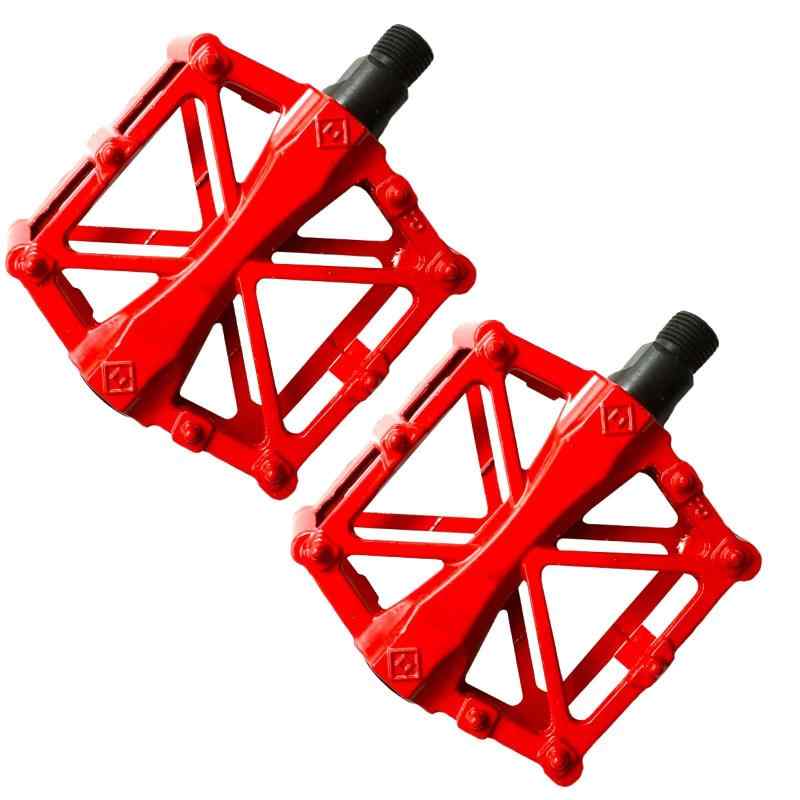 【こもれび屋】 ペダル 自転車 バイク アルミ合金ペダル マウンテンバイク ロードバイク用 2個セット 滑り止め 軽量 耐久性 OD06