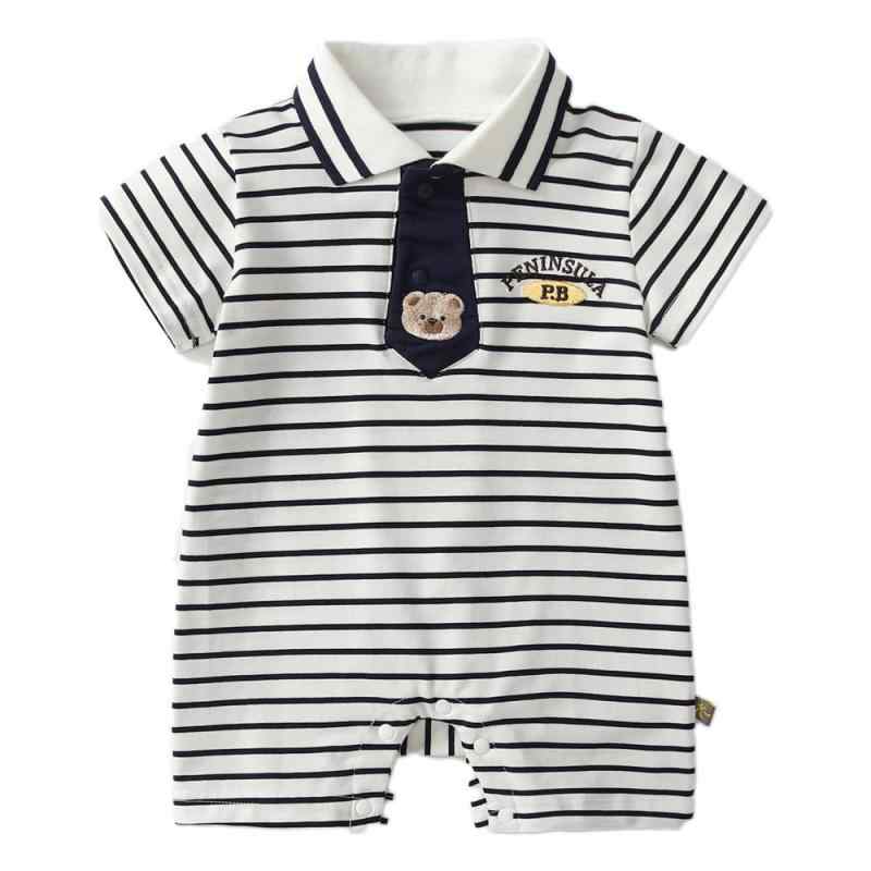 Baby nest カバーオール ベビーロンパース 新生児服 ベビーウェア 赤ちゃん肌着 男の子 かわいい 夏 半袖