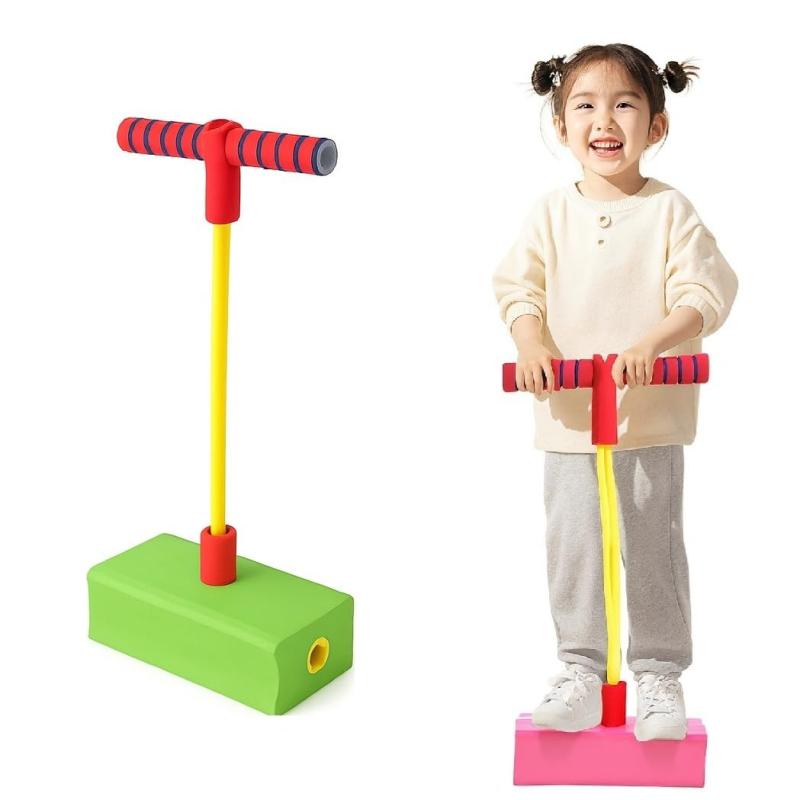 Pogo Stick - バランスホッピング ジャンピング スポーツトイ ホッピング バランスボード 子供用 跳ねる おもちゃ 柔らか 室内遊具