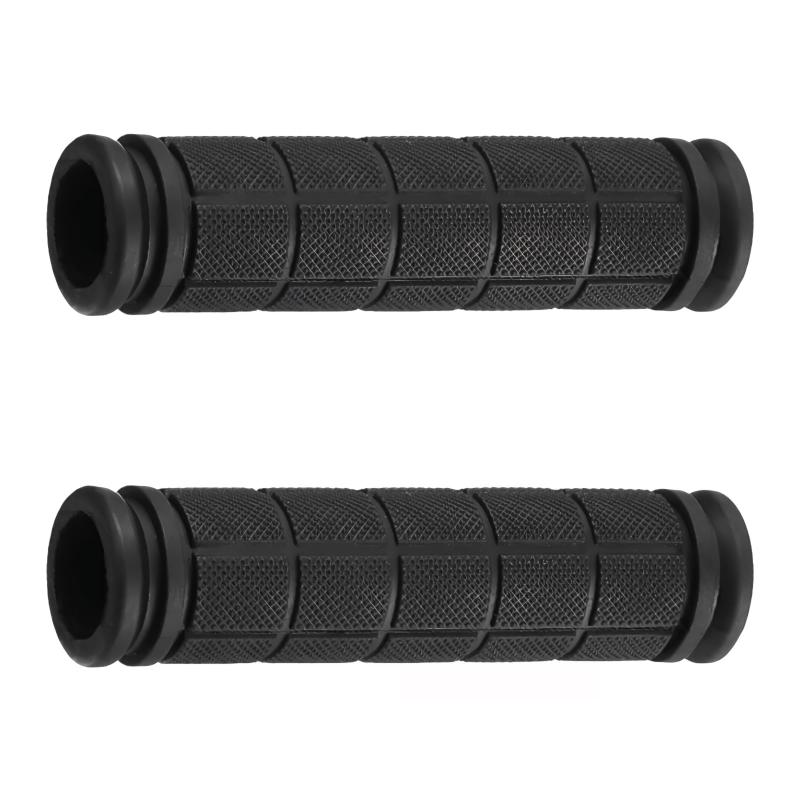 KDSSYFT 自転車 ハンドルグリップ 1組(2本)セット 内径約22mm ゴム製 滑り止め ショック吸収 グリップ交換 修理 予備 補修 マウンテンバイク ロードバイク 折りたたみ自転車対応