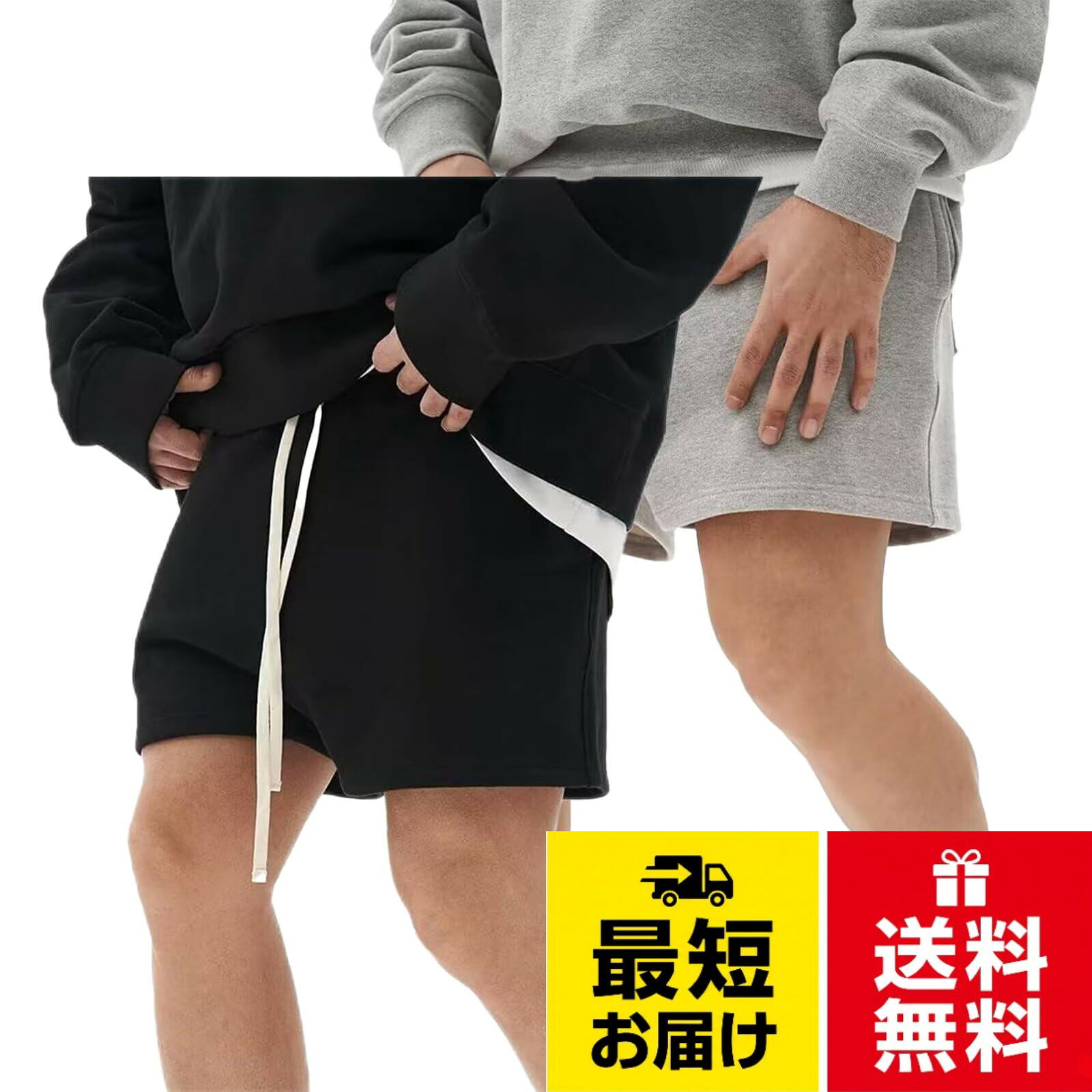 【送料無料】ショートパンツ メンズ トレーニング ハーフパンツ ジム スポーツウェア フィットネスパンツ ポケット付き カジュアル 短パンツ