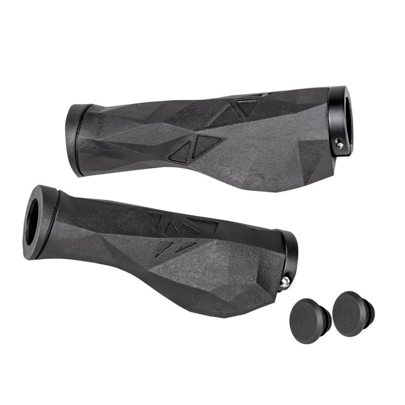 GORIX(ゴリックス) 自転車グリップ エルゴグリップ [ユニークデザイン] 疲れ軽減 衝撃吸収 サイクルグリップ カスタマイズ ロックオン グリップ交換 自転車 ハンドルグリップ クロスバイク mt