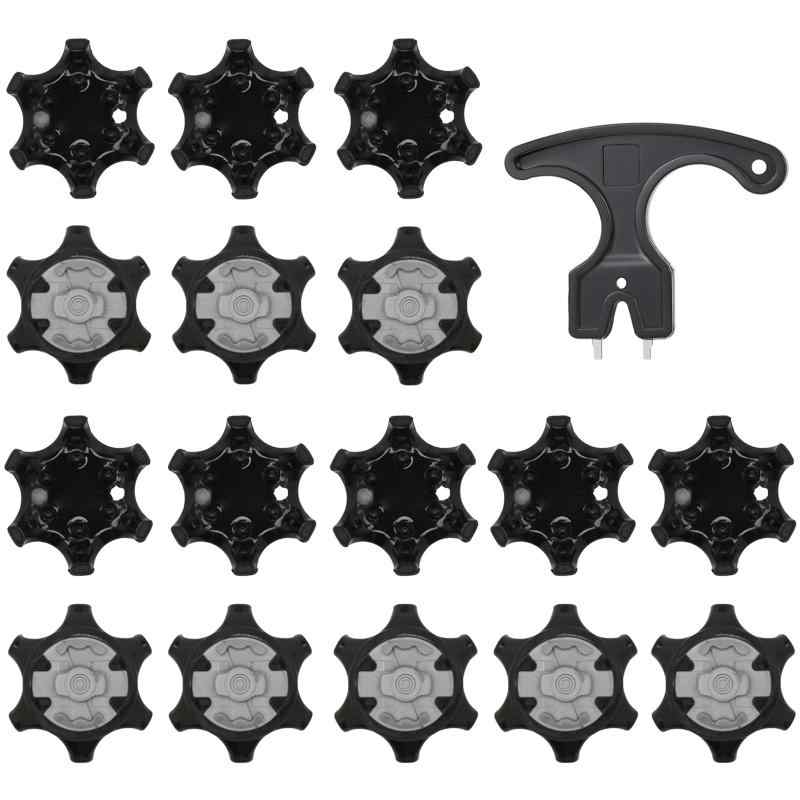 DFsucces ゴルフシューズ靴鋲 16個セット 固定 滑り止