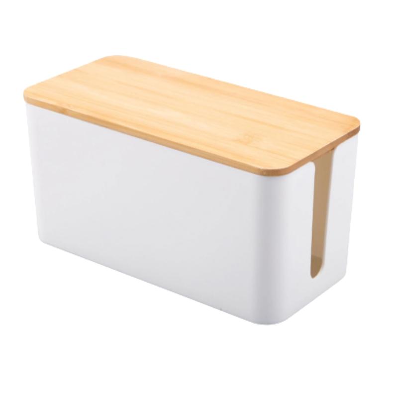 East Leaf ケーブルボックス 電源タップ コンセント収納ボックス 配線隠し スリム