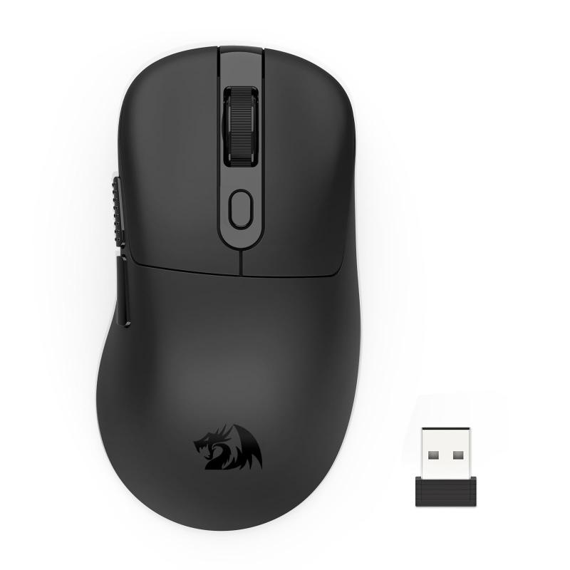 Redragon �����ߥ󥰥ޥ��� �磻��쥹 Ķ���� BT/2.4G/USB-Cͭ�� 2400/26000/12800DPI HL9339���󥵡�& CX52850E MCU��� 1000Hz�ݡ���󥰥졼�� 6�ĥץ������ܥ��� ���ż� 75