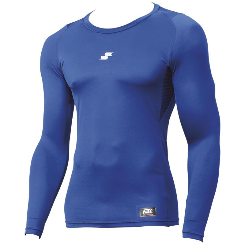 SSK 長袖シャツジュニアSCβローネック長袖フィットアンダーシャツボーイズ