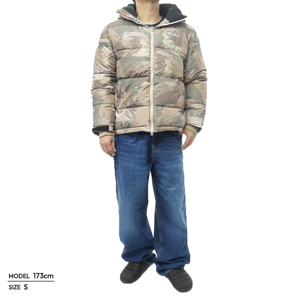  メンズ BACK PRINT PUFFER JKT ジャケット  KHC L